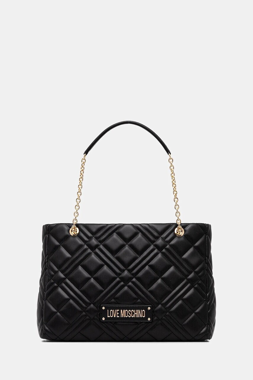 Kabelka Love Moschino čierna farba, JC4145PP1NLA0000