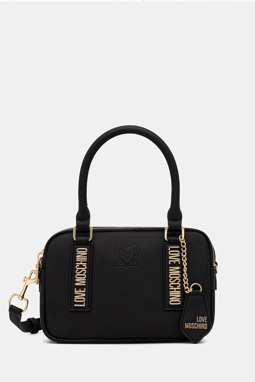 Kabelka Love Moschino čierna farba, JC4295PP1NL1500A