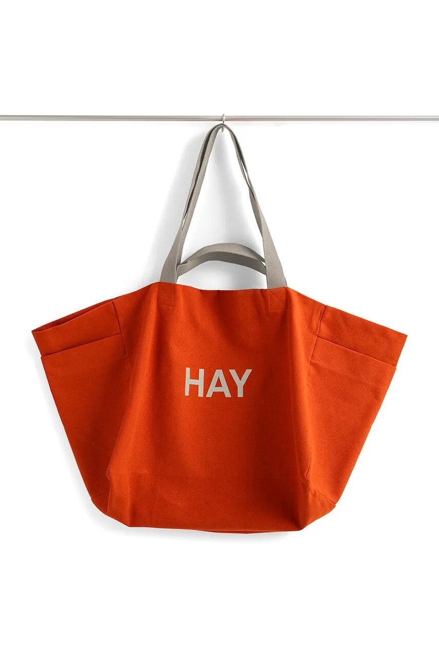 Taška HAY Weekend Bag 90 x 54 x 38 cm červená farba