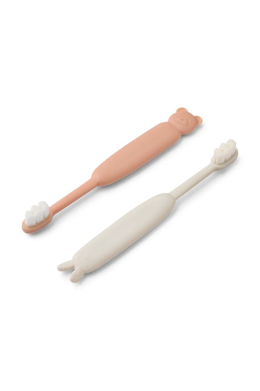 Detská zubná kefka Liewood Fabio Classic Toddler toothbrush 2-pak LW20412