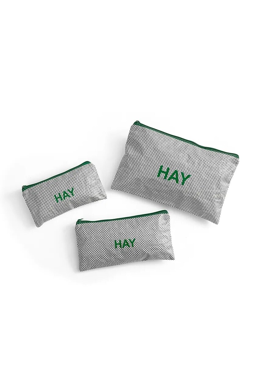 Sada organizérov HAY Candy 3-pak šedá farba
