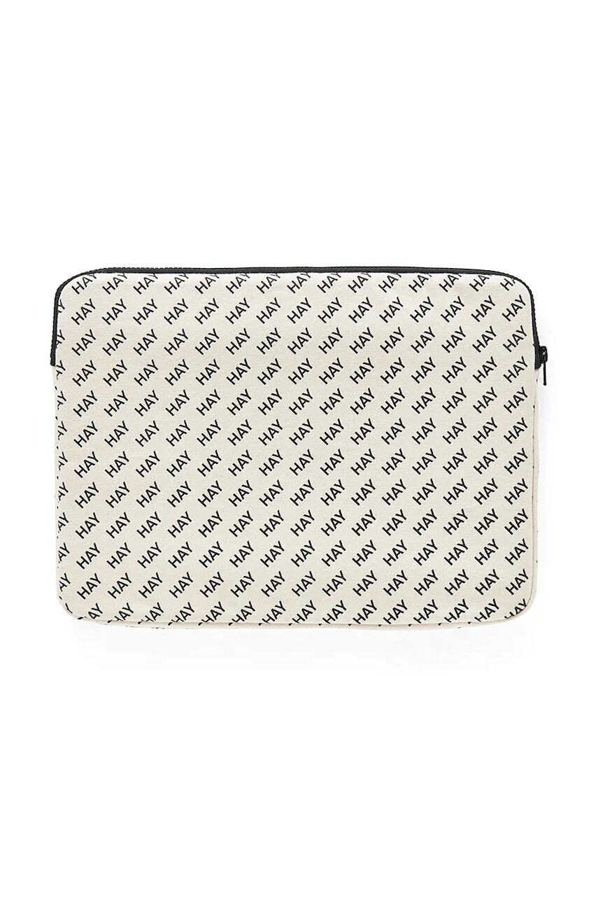 Obal na notebook HAY Logo 35 x 1,5 x 26 cm biela farba