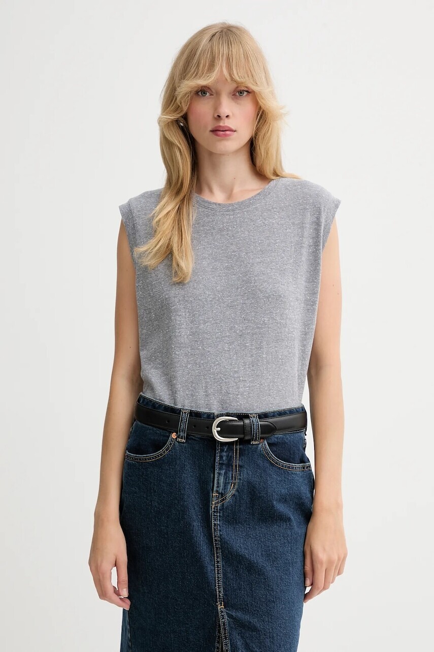 Top Levi's šedá farba, A8794