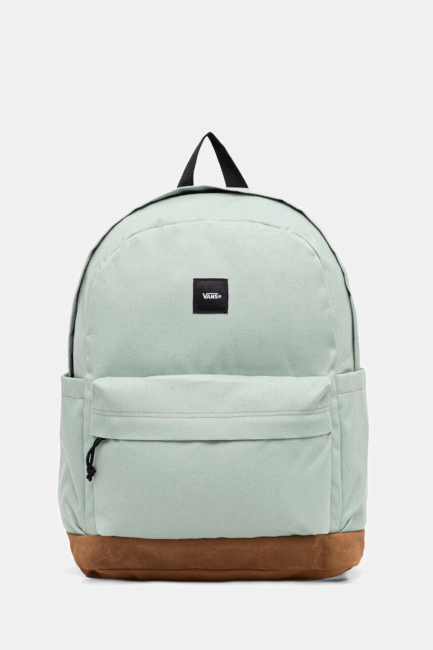 Ruksak Vans tyrkysová farba, veľký, jednofarebný, VN000HRJEMW1