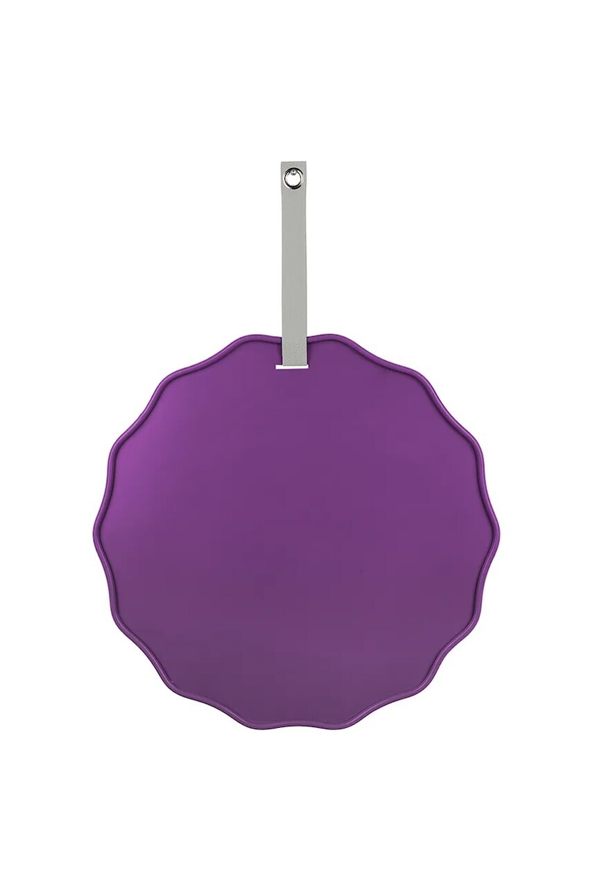 Magnetická tabuľa Present Time Funky Wave 51 cm fialová farba