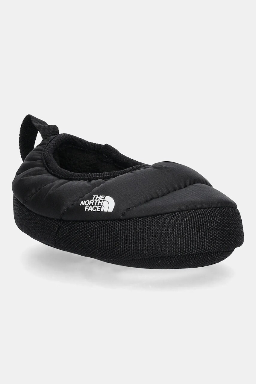 Detské papuče The North Face BABY TENT MULE čierna farba, NF0A83O5KY41