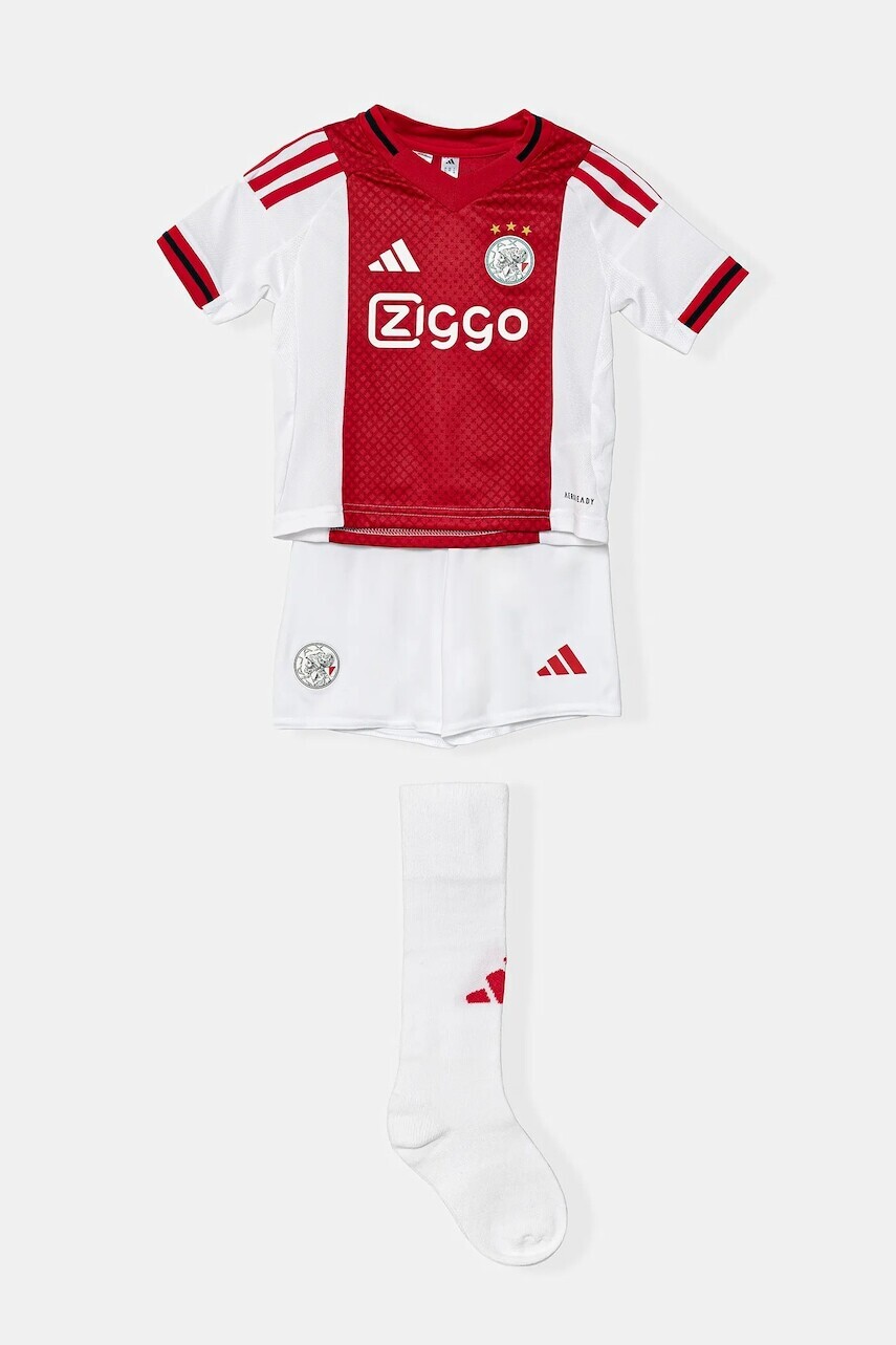Detská súprava adidas Performance AJAX biela farba, JI7214