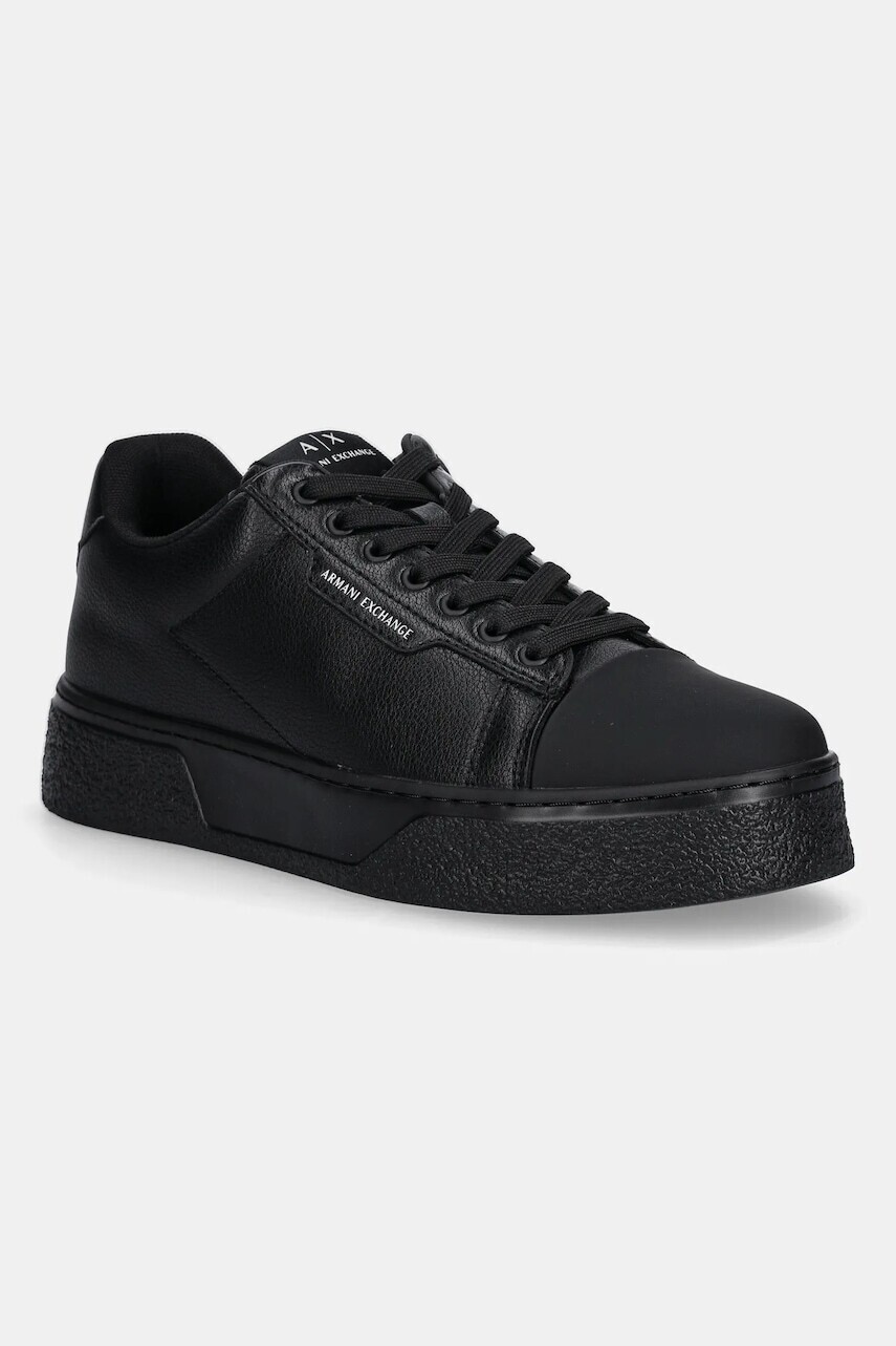 Tenisky Armani Exchange čierna farba, XM001666 AF19143 UC001