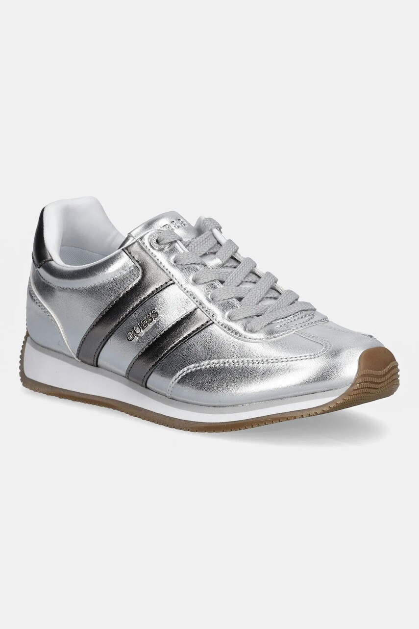 Tenisky Guess SAPHIA strieborná farba, FLTSAP LEM12