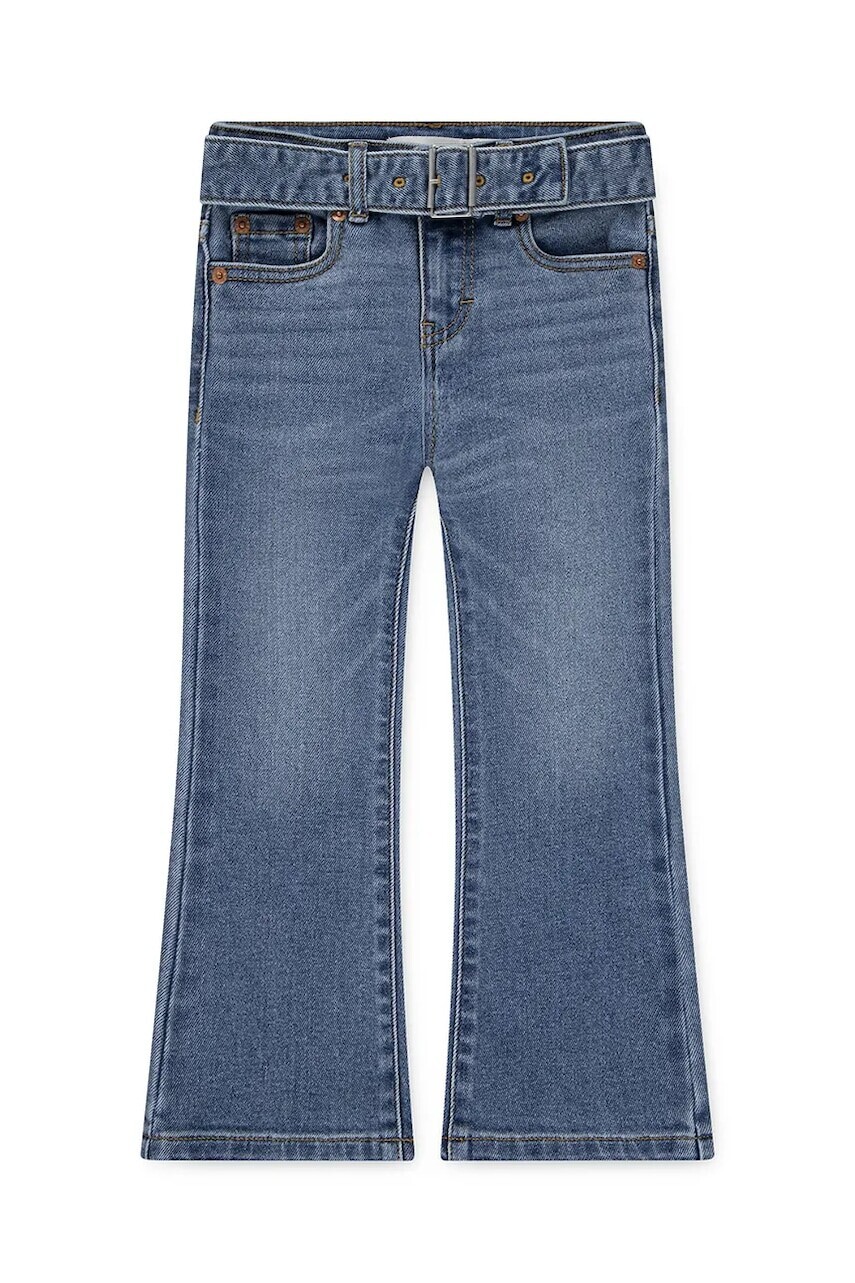 Detské rifle Levi's REGULAR RISE FLARE W/BELT 4EN399