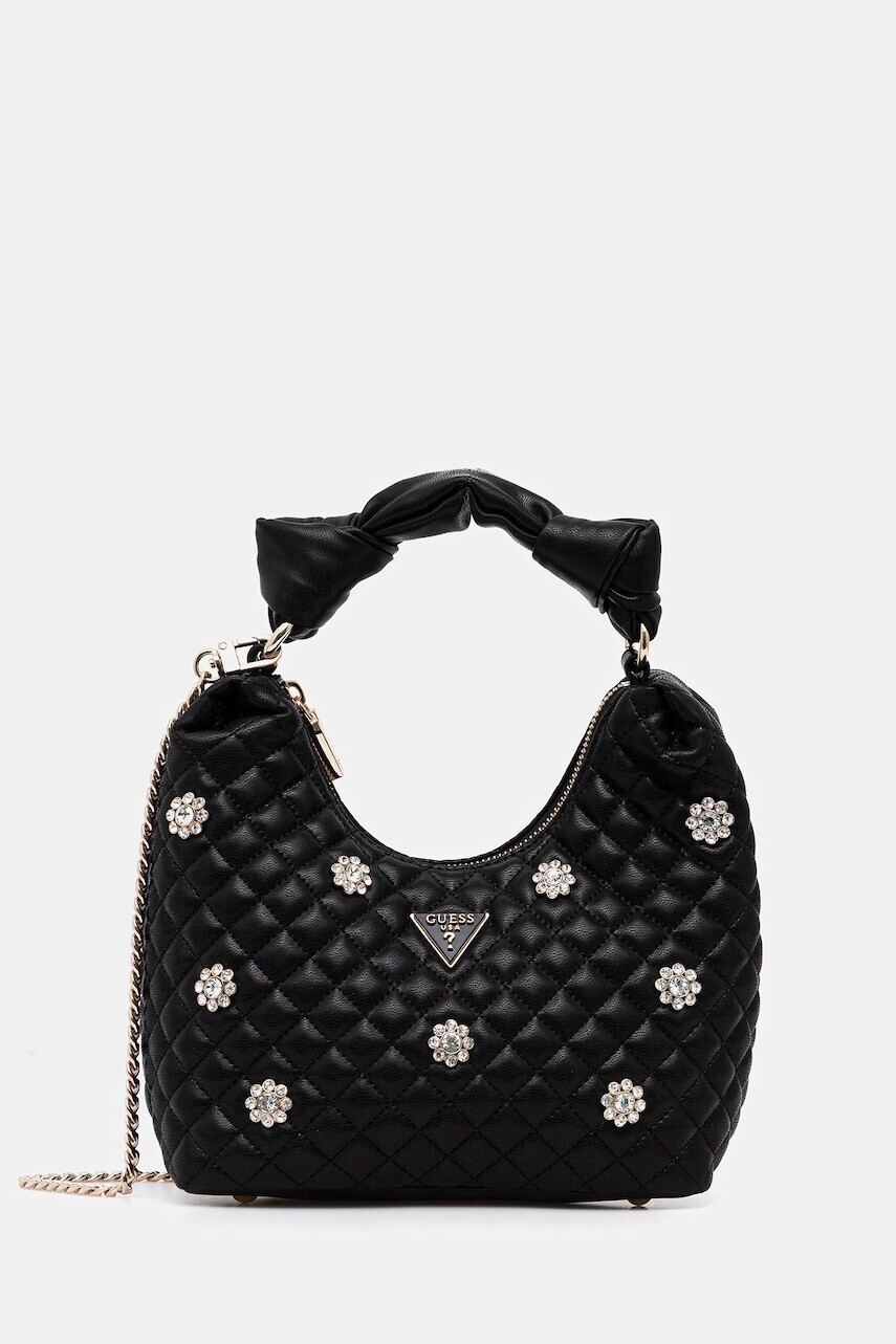 Kabelka Guess EVERLEE čierna farba, HWEG86 79010