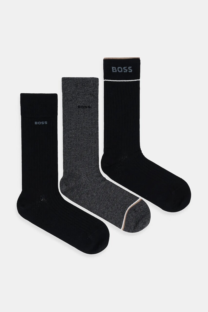 Ponožky BOSS 3-pak viac farieb, 50543539