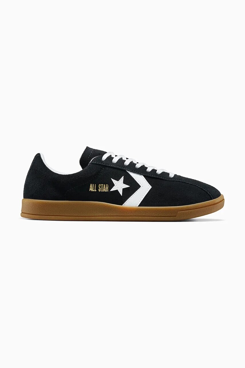 Semišové tenisky Converse All Star Classic Trainer čierna farba, A16534C
