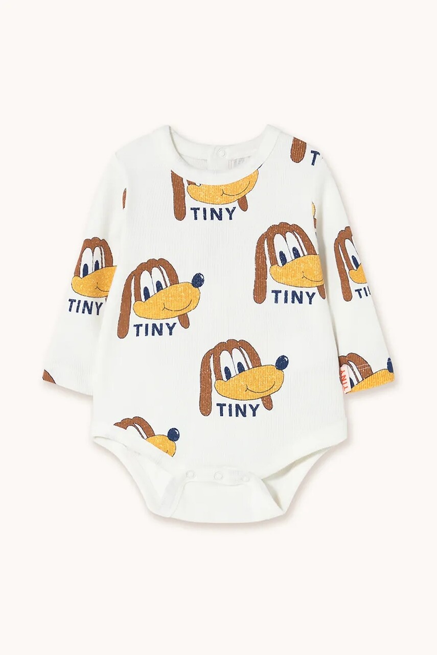 Bavlnené body pre bábätká Tinycottons DOGS RIB BODY AW25-243