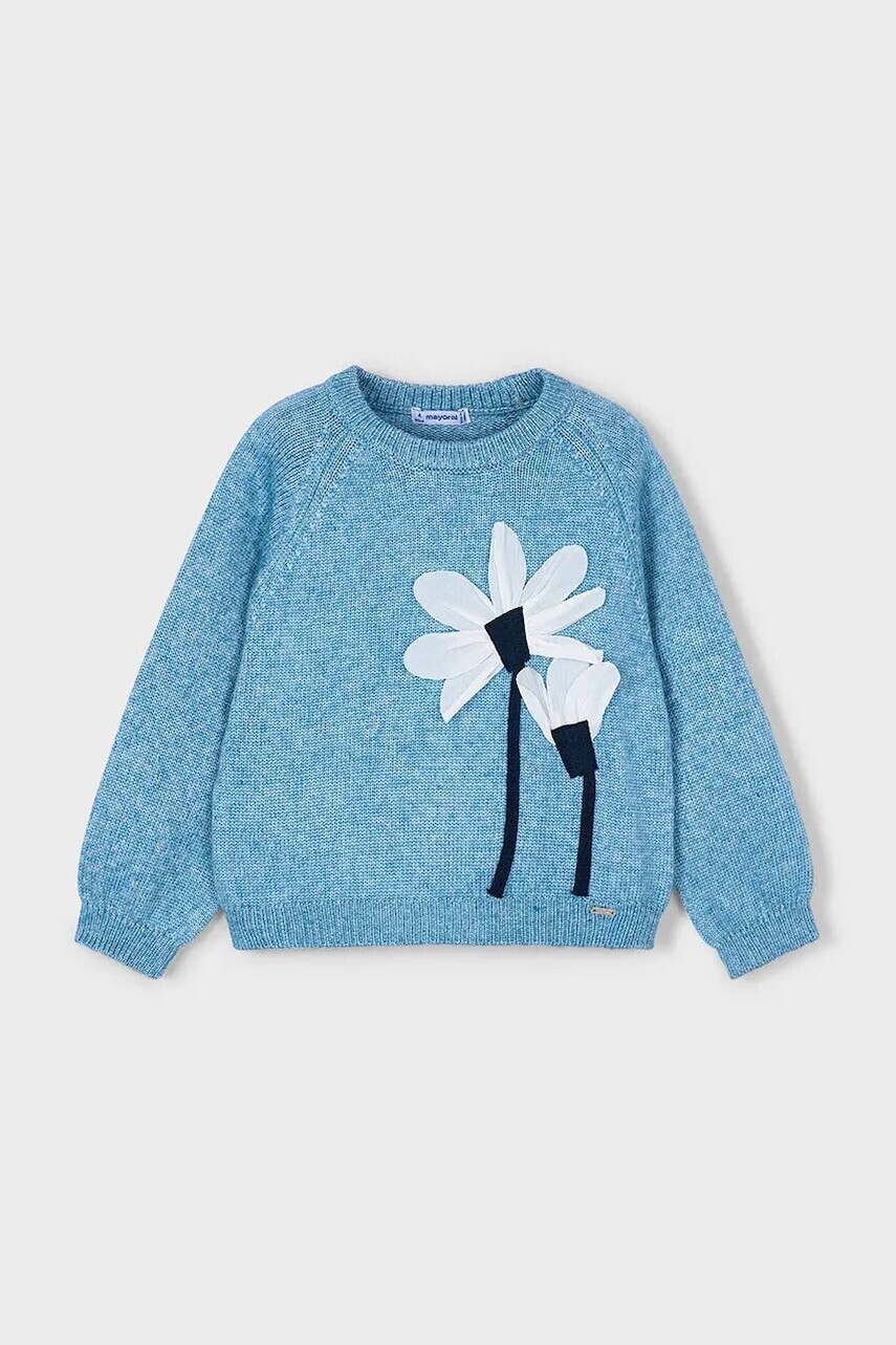 Detský sveter Mayoral modrá farba, ľahký, 4308