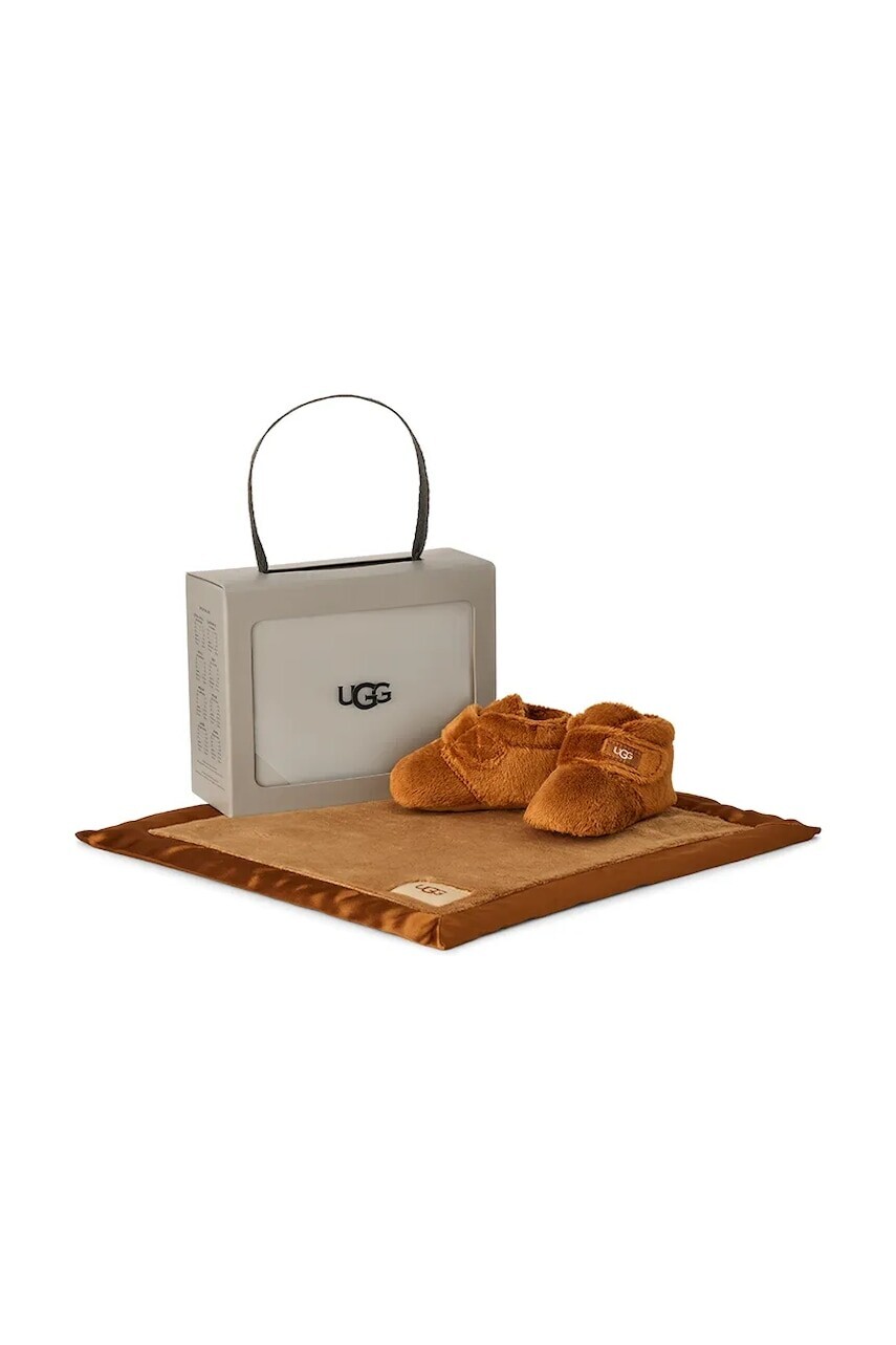 Topánky pre bábätká UGG I BIXBEE AND LOVEY hnedá farba, 1094823I