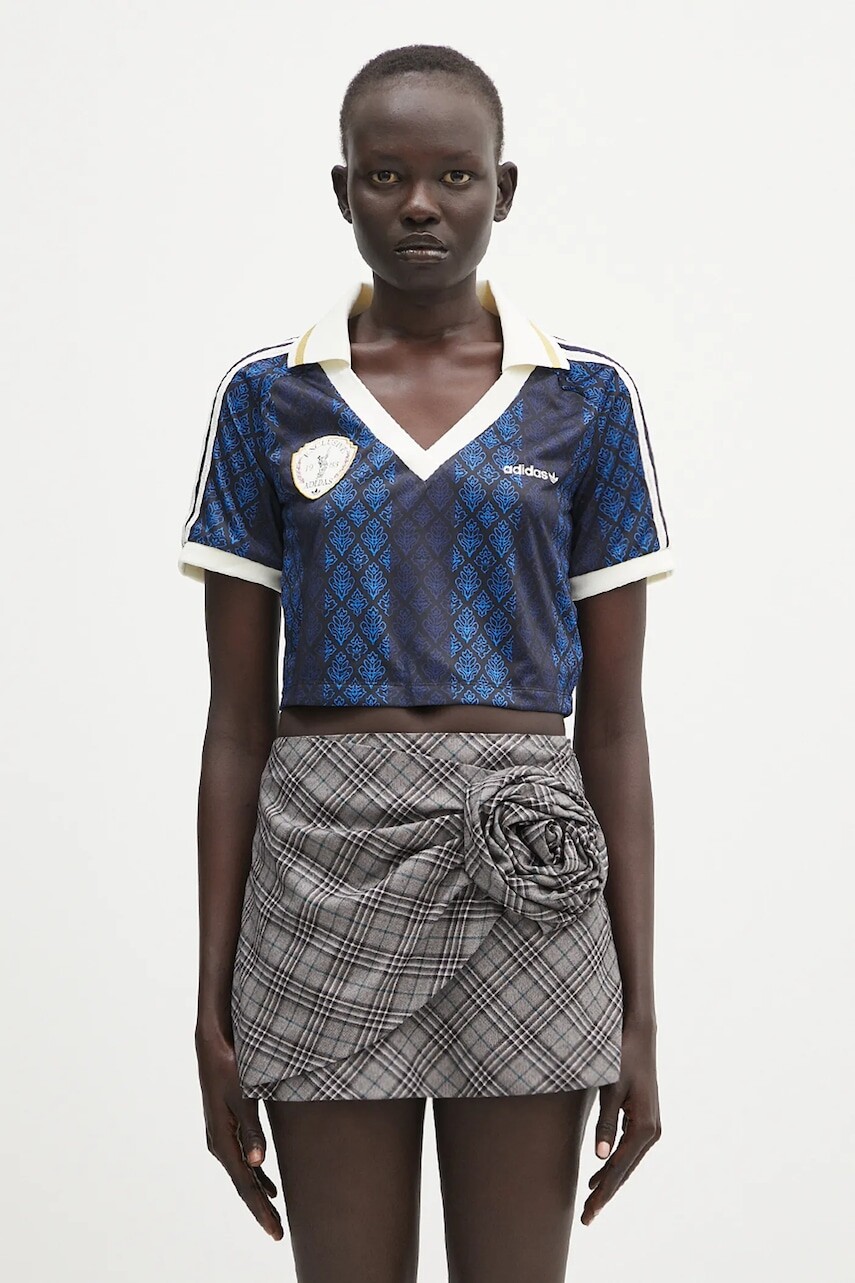 Tričko adidas Originals Retro dámske, čierna farba, KA4379