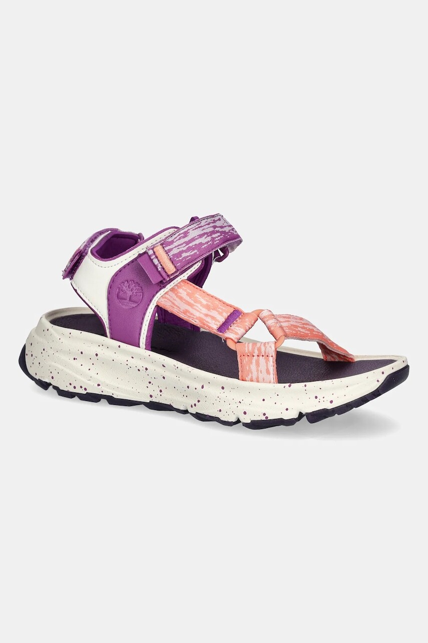 Sandále Timberland Motion Dune Backstrap dámske, fialová farba, TB0A41R8EUB1