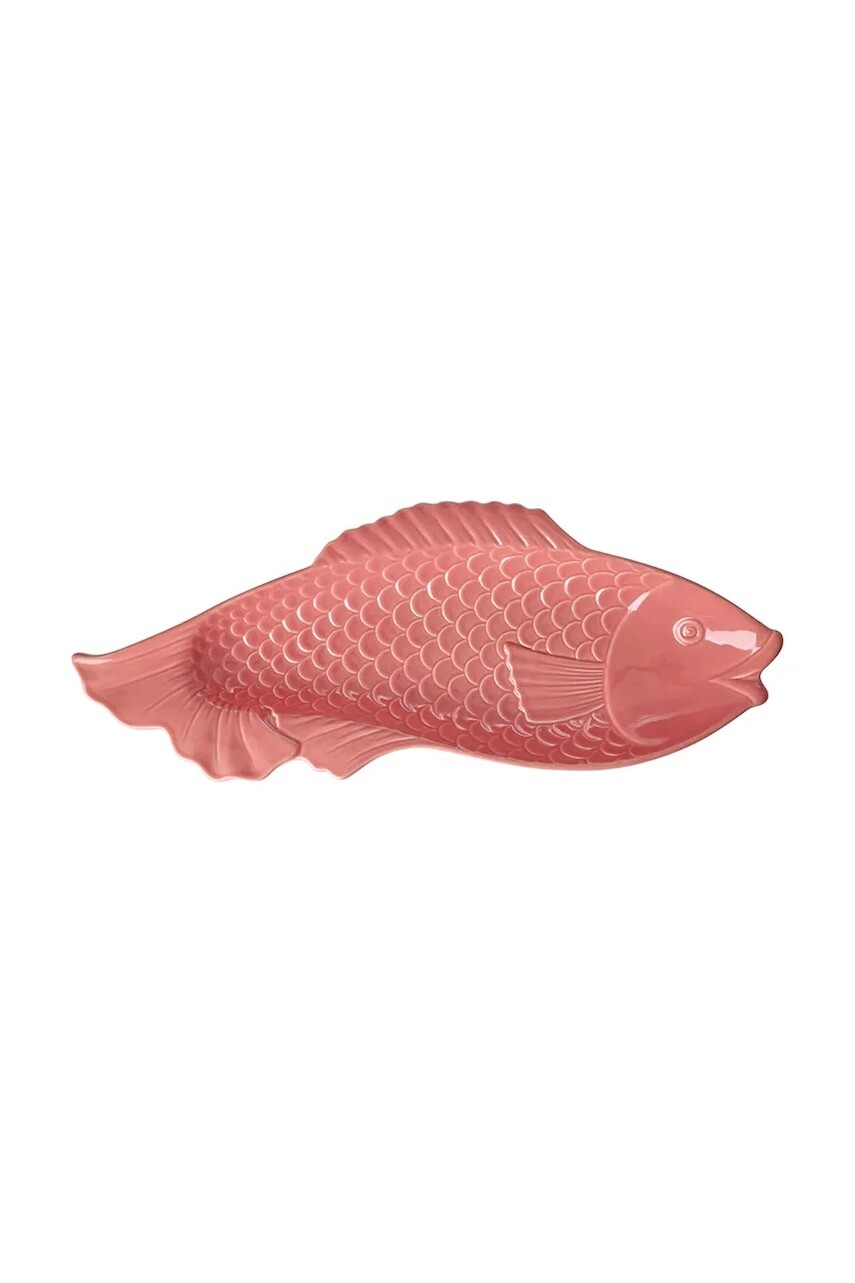 Servírovací tanier Rice 5,5 x 19 x 53 cm ružová farba
