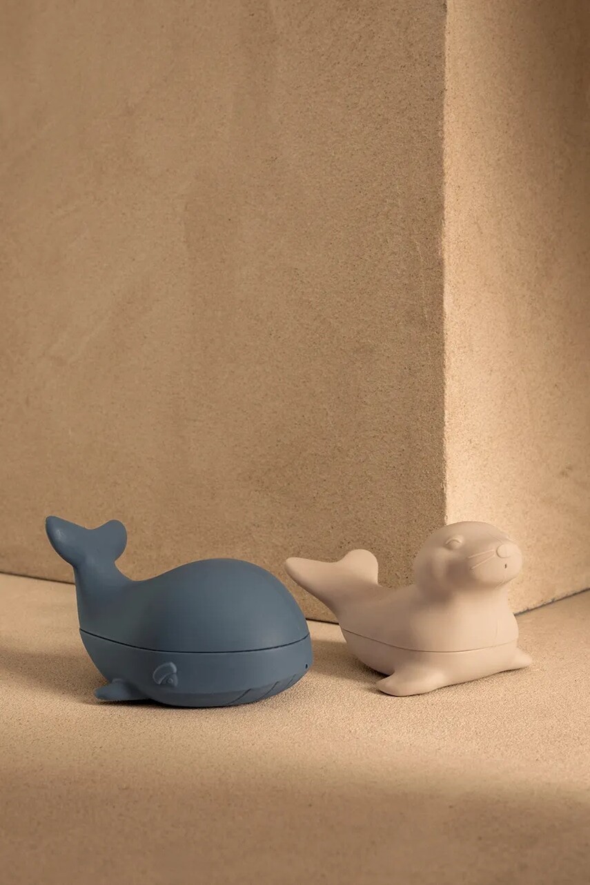 Hračky do kúpeľa Liewood Duncan Arctic Silicone Bath Toys 2-pak LW20422