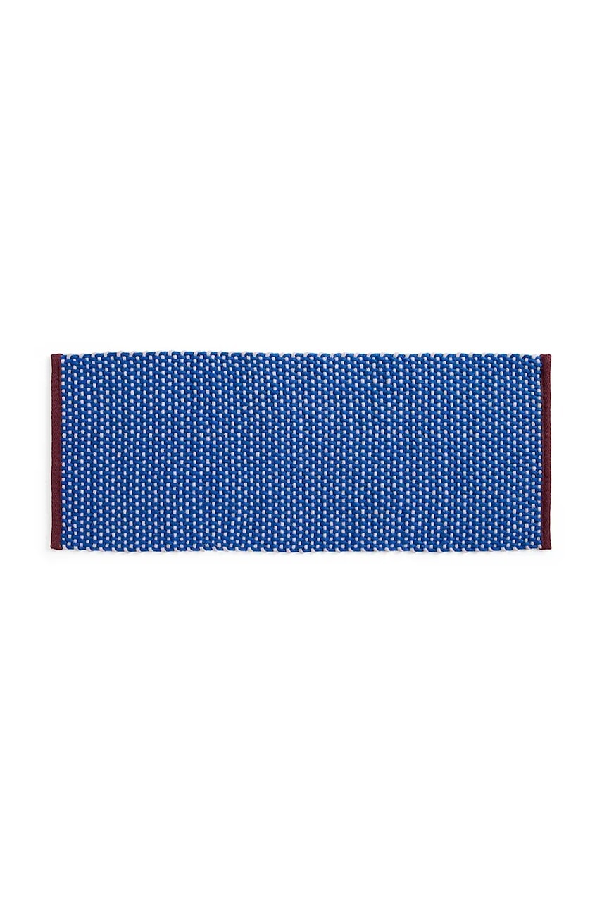 Rohožka HAY 125 x 50 cm modrá farba