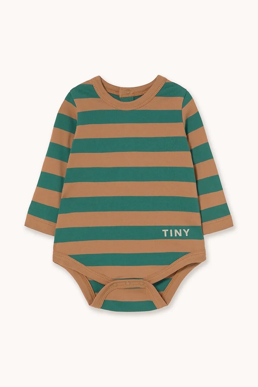 Bavlnené body pre bábätká Tinycottons STRIPES KNIT BODY AW25-021