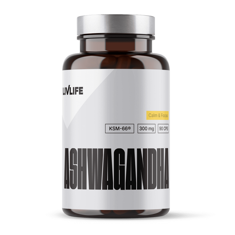 LIVLIFE Ashwagandha KSM-66 300 mg 90 kapsúl