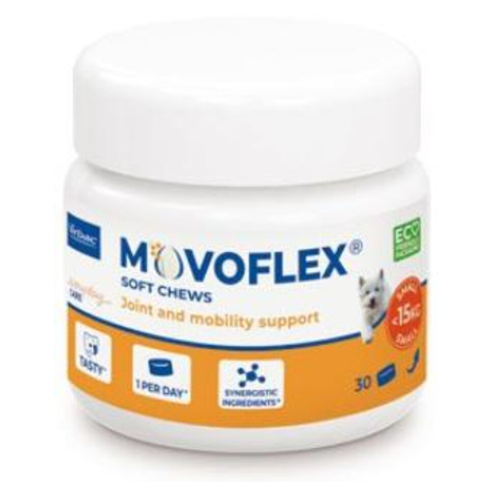 MOVOFLEX Soft Chews S 30 tabliet, poškodený obal