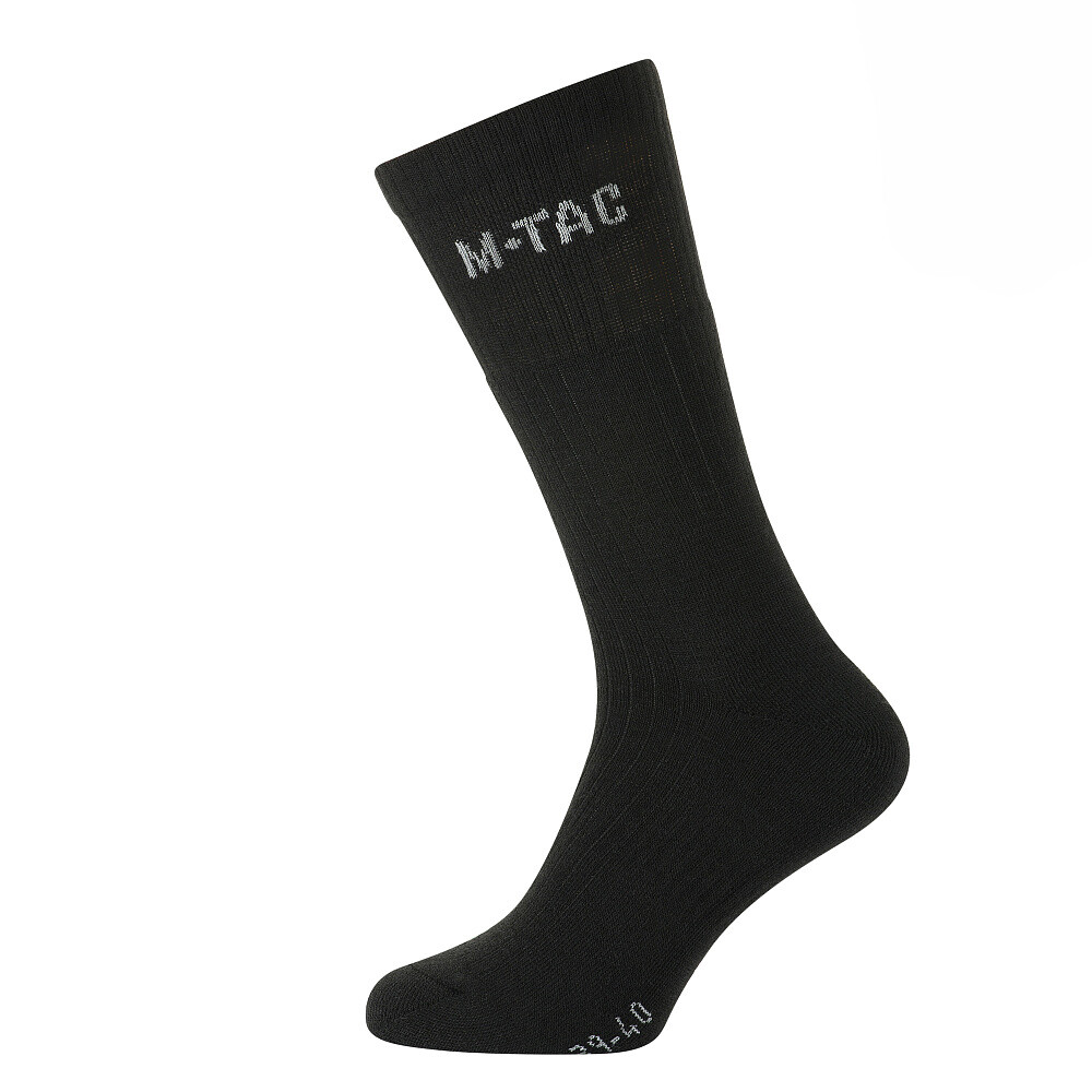 Ponožky zimné M-Tac Winter Wool - čierne, 44-46