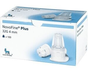 NovoFine Plus 32G (0,23/0,25 x 4 mm) ihla na aplikáciu inzulínu 100ks