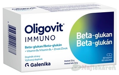 Galenika Oligovit Immuno Beta-Glukan 60 toboliek