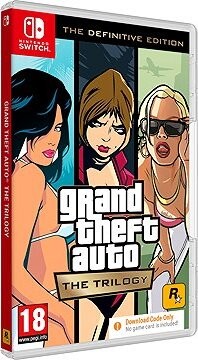 Grand Theft Auto: Trilógy (GTA) – Definitive Edition – Nintendo Switch