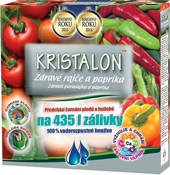 AGRO Hnojivo KRISTALON – zdravá paradajka a paprika 0,5 kg