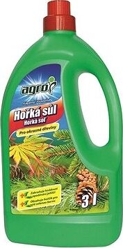 AGRO Hnojivo Horká soľ – okrasné dreviny, 3 l