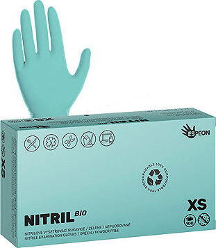 ESPEON Nitril Bio vel. XS, 100 ks