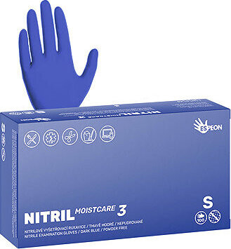 ESPEON Nitril Moistcare3 vel. S, 100 ks