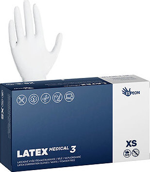 ESPEON Latex Medical3 vel. XS, 100 ks