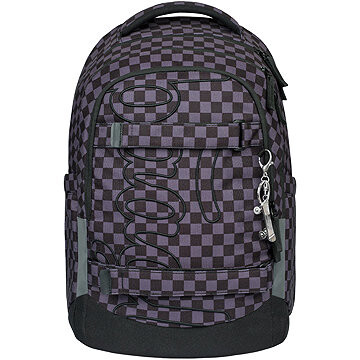 BAAGL Školský batoh Skate Max Ska sivý GRS