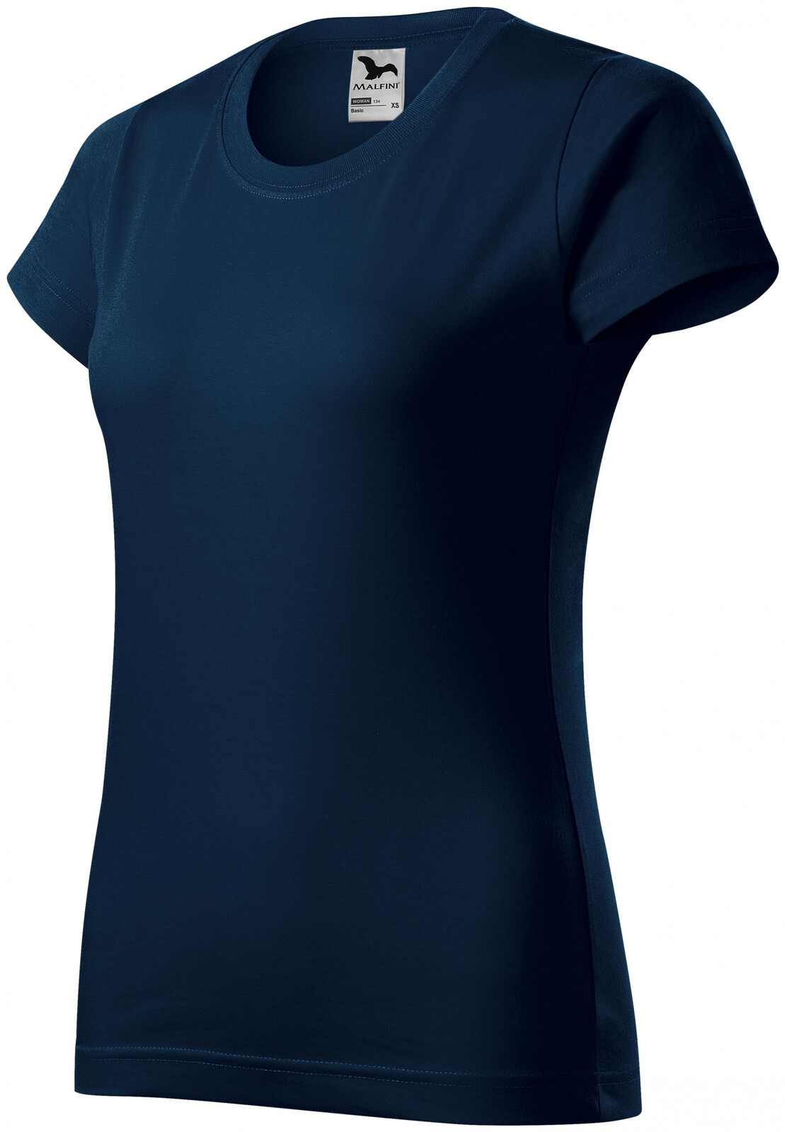 Dámske tričko jednoduché, tmavomodrá, 3XL
