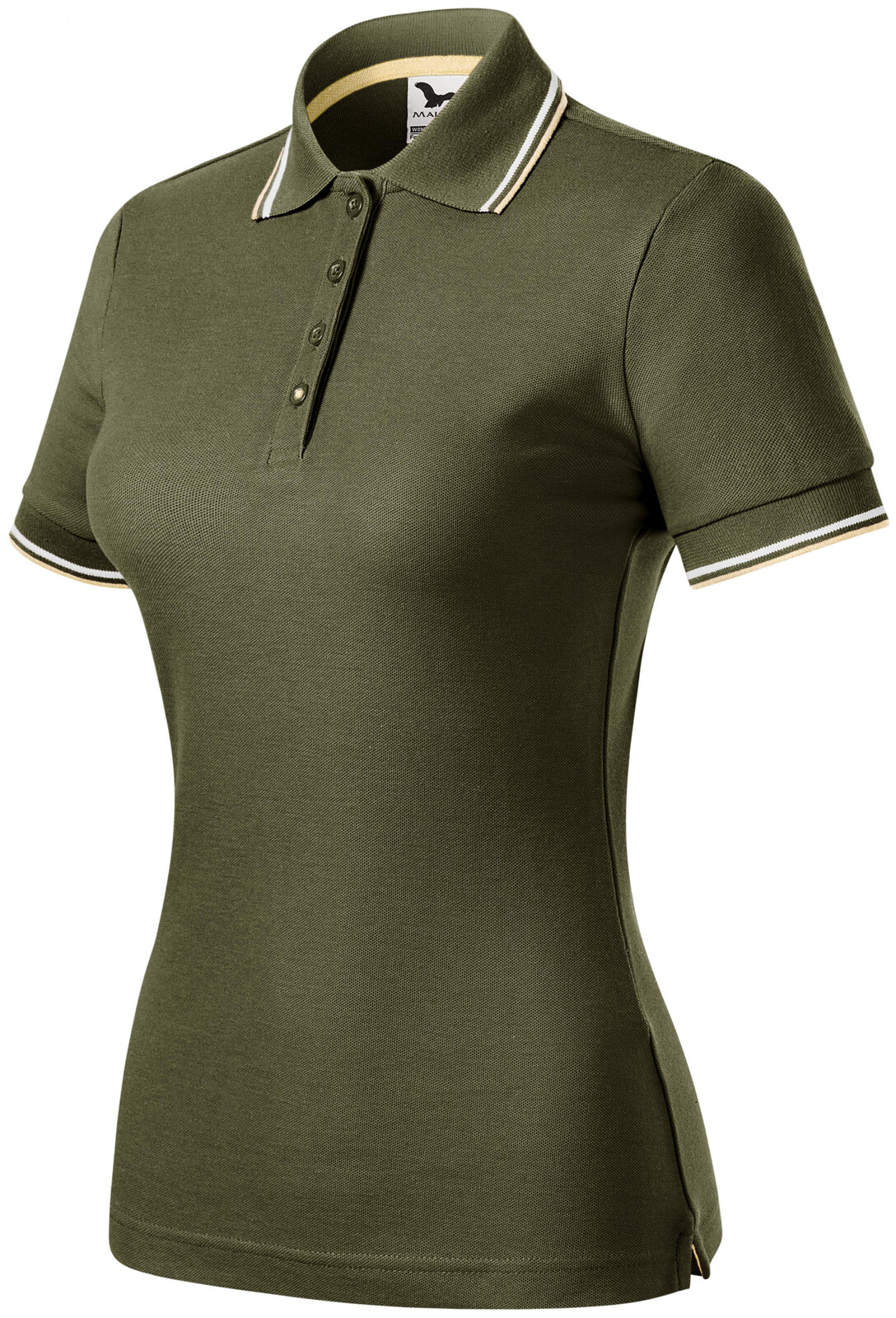 Dámska polokošeľa klasická, military, XS