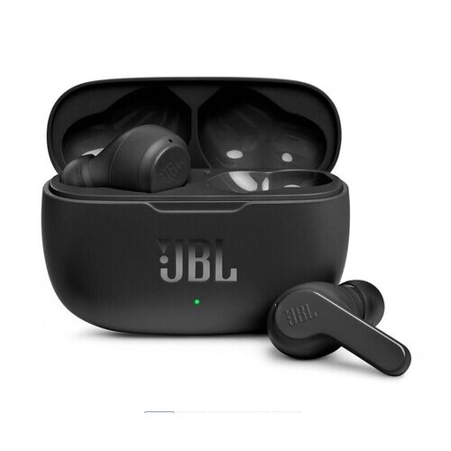 JBL Wave 200 Bezdrátová Sluchátka Black (Pošk. Balení)