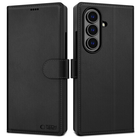 Tech-Protect Wallet knižkové puzdro Samsung Galaxy Z Fold 7, čierne