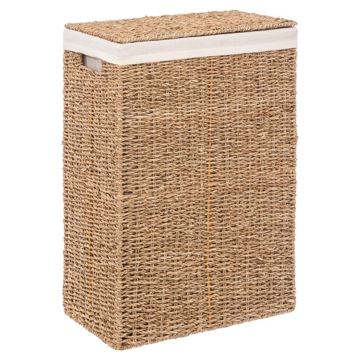 Koš na prádlo REED 40 L bavlněný rákos natural