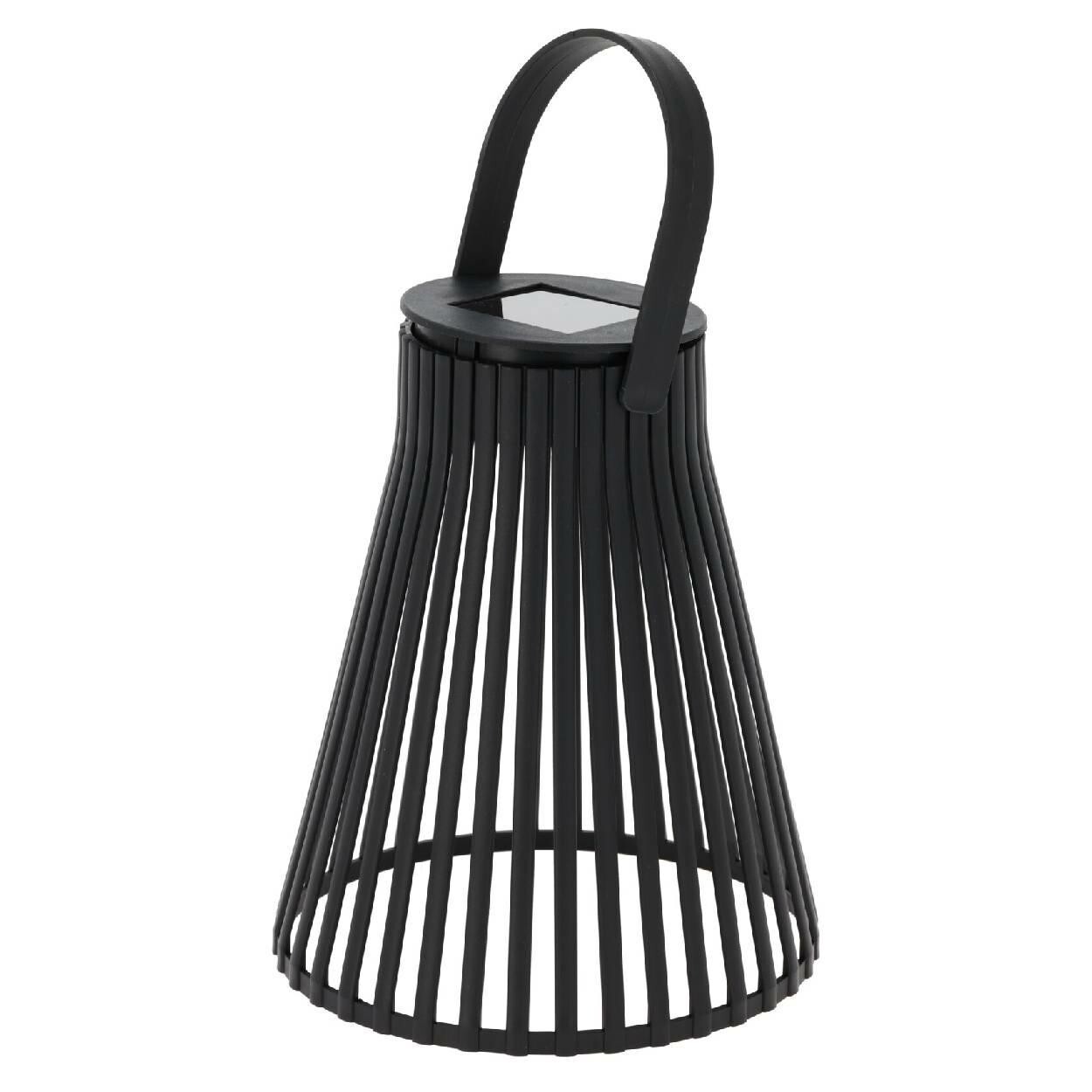 Solární LED lucerna Solina černá