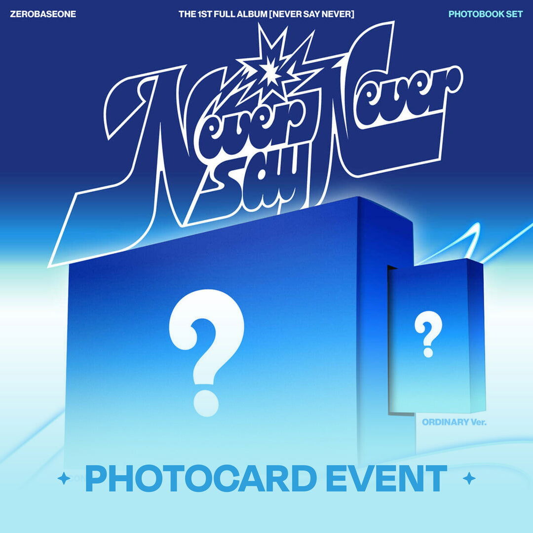 Zerobaseone, Never Say Never, CD