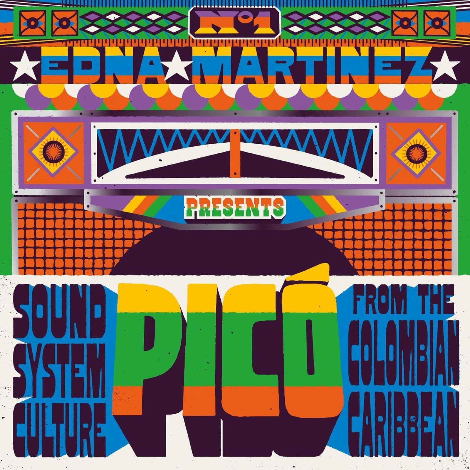 Various Artists, EDNA MARTINEZ PRESENTS PICO: SOUND SYSTEM CULTURE FROM THE COLOMBIAN CARIBBEAN, CD