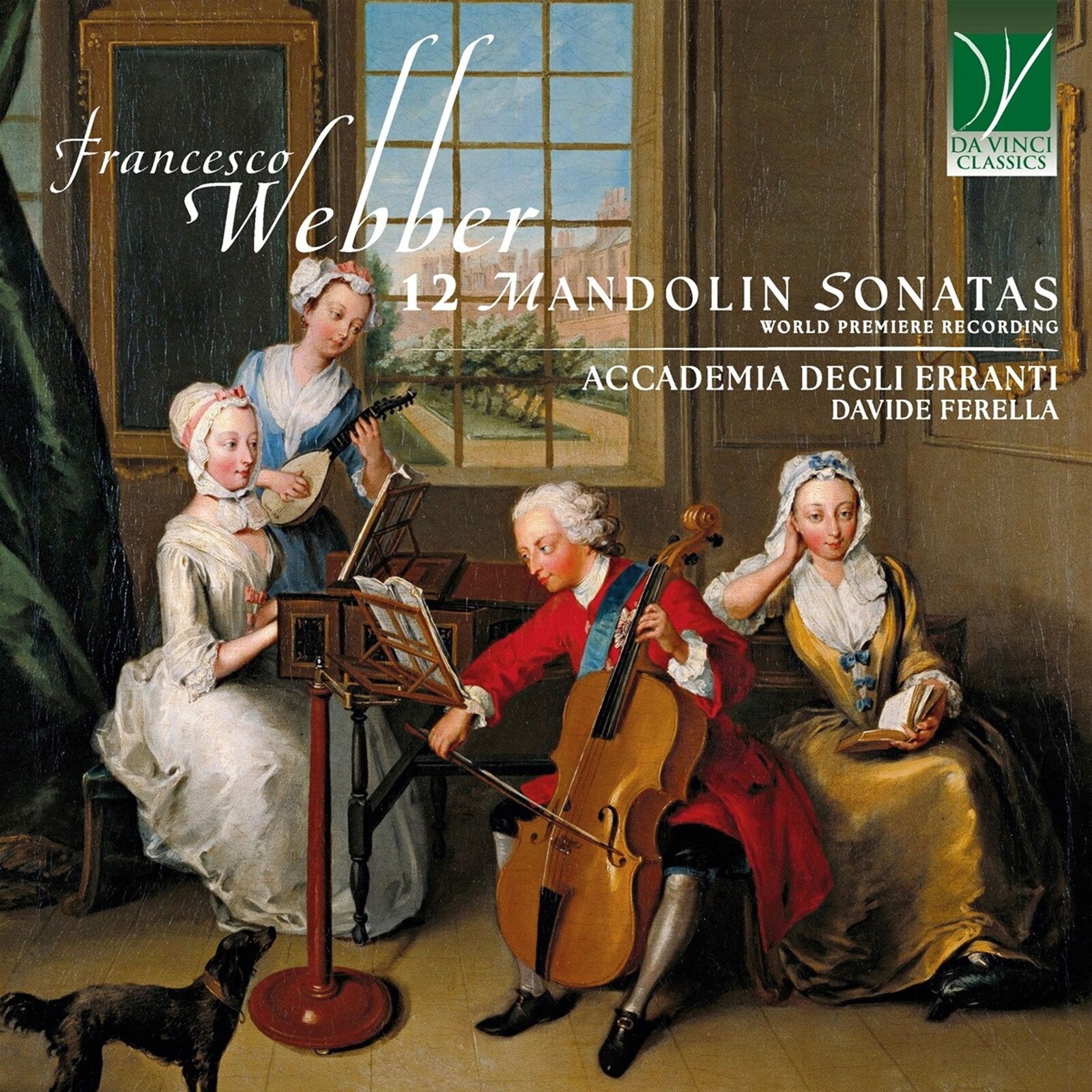 Davide Ferella & Accademia Mandolinistica Pugliese, FRANCESCO WEBBER: 12 MANDOLIN SONATAS, CD