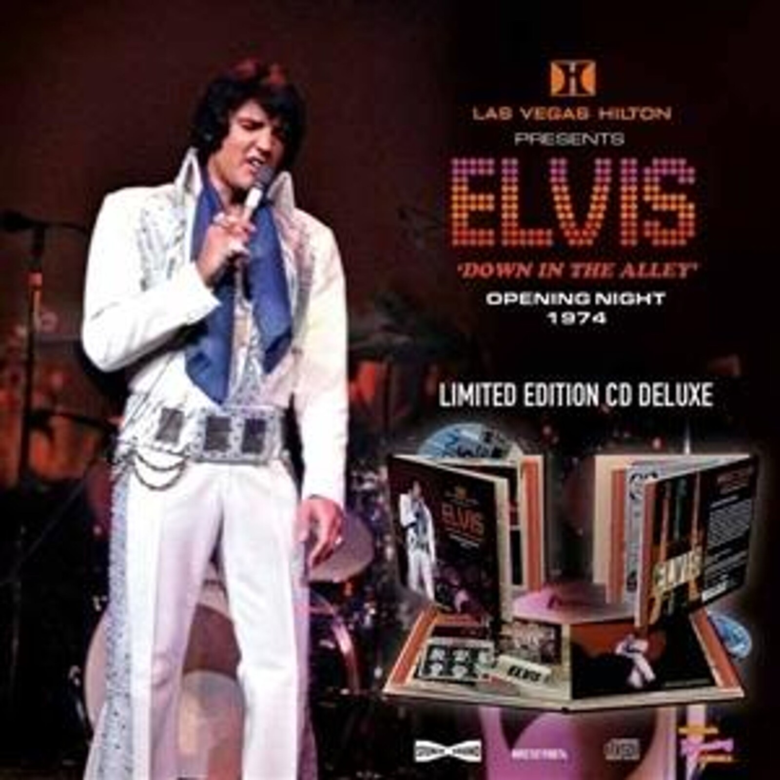Elvis Presley, LAS VEGAS DOWN IN THE ALLEY OPENING NIGHT 1974, CD