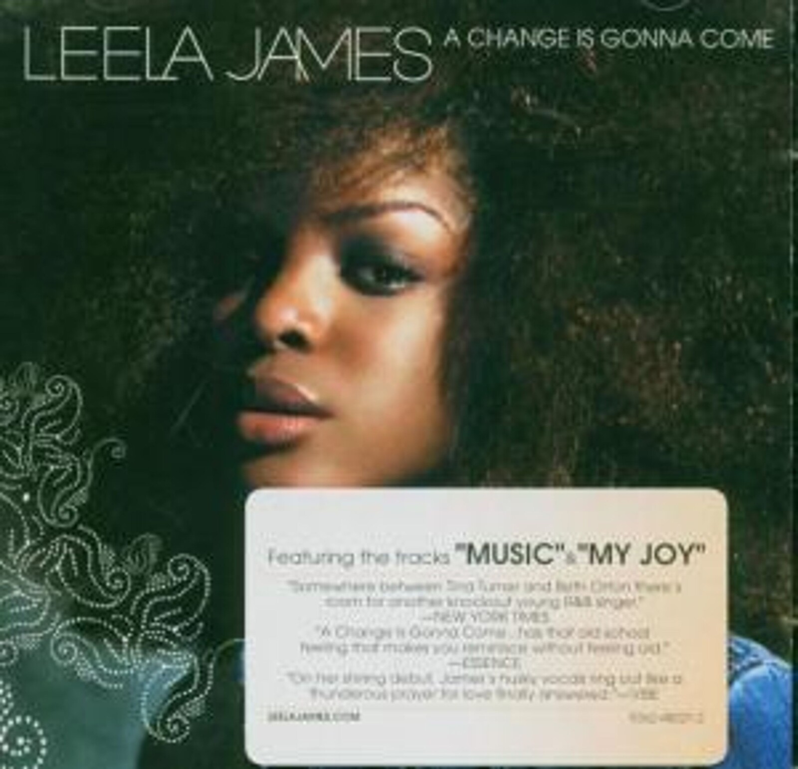 Leela James, A CHANGE IS GONNA COME, CD