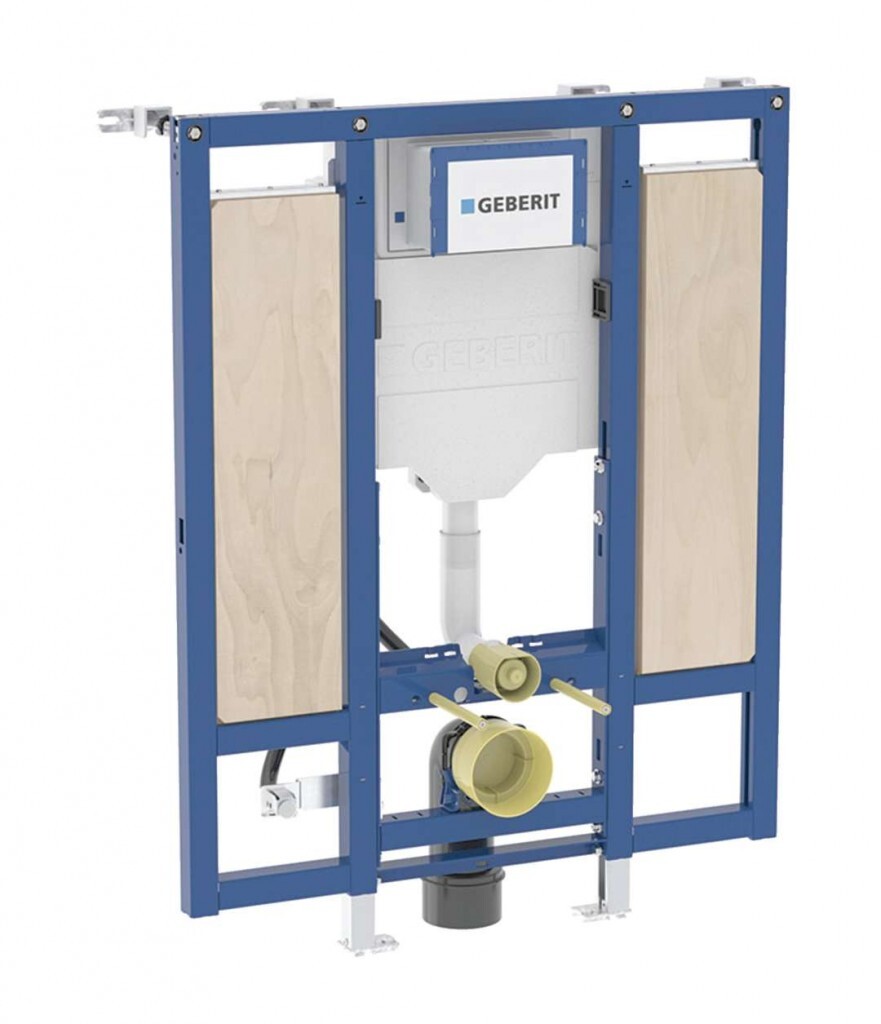 GEBERIT - Duofix Predstenová inštalácia pre závesné WC, bezbariérová, pre podpery, výška 112 cm 111.375.00.6